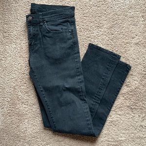 Armani Exchange black skinny jeans
